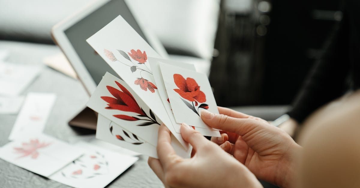 Folded cards · stock product example