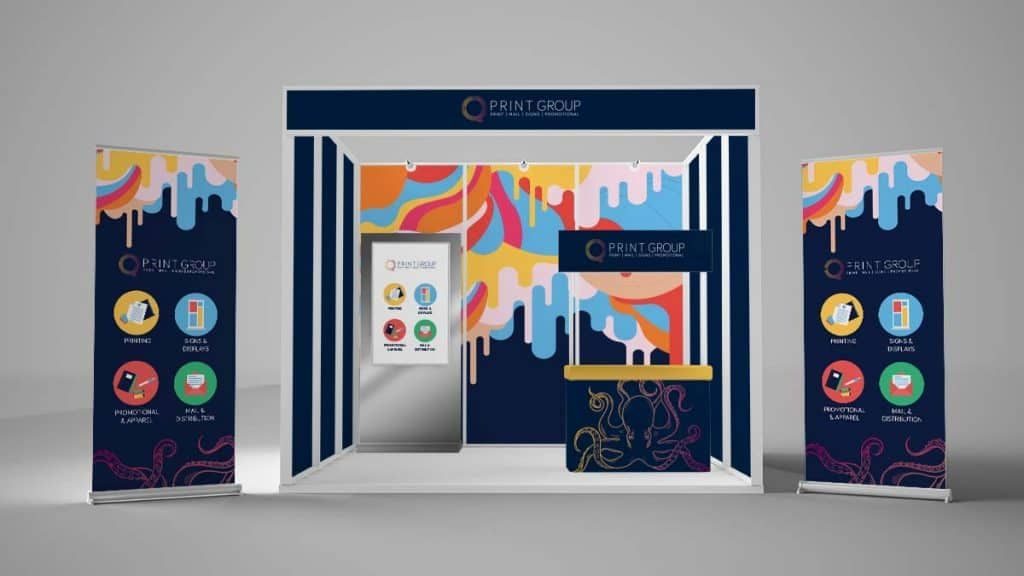Booth backdrops