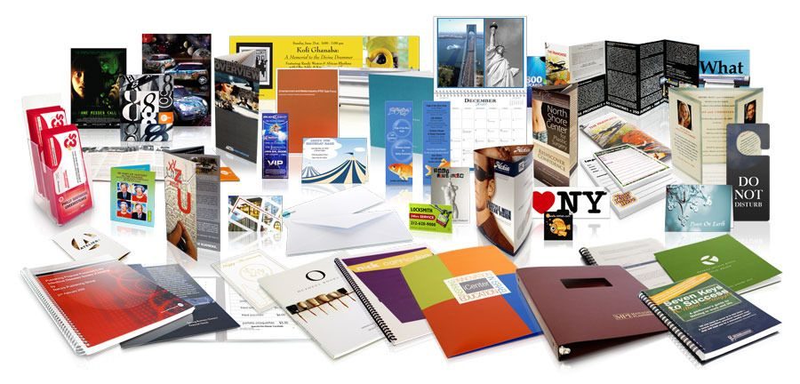 Brochures, flyers and booklets · print example