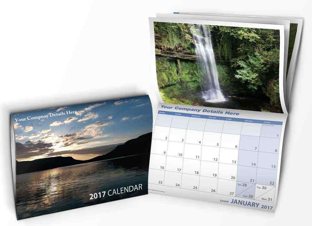 Custom wall calendars · print example