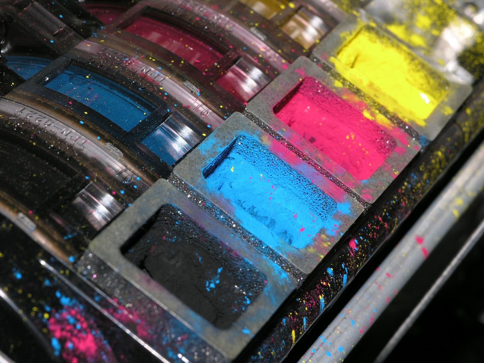 Four-color process ink · stock product example