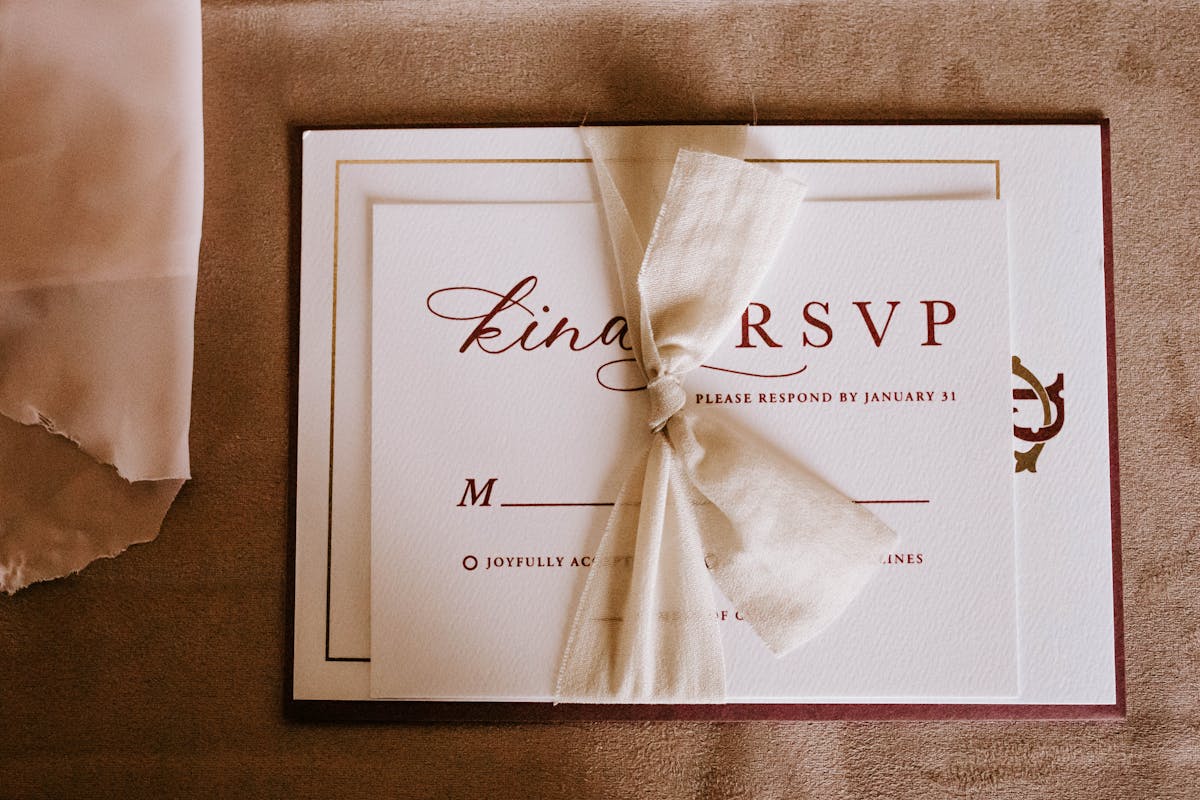 RSVP cards & envelopes